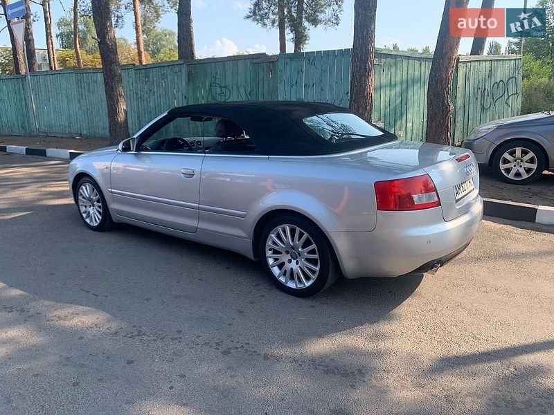 Кабриолет Audi A4 2004 в Житомире