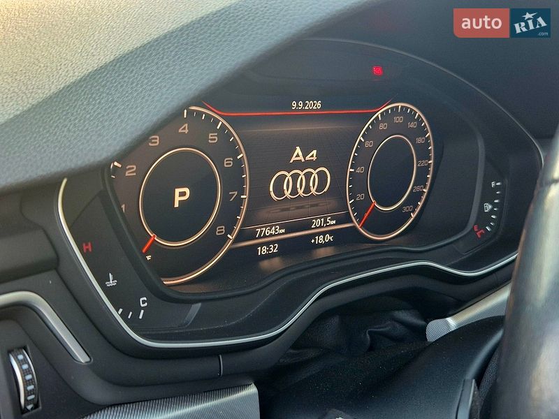 Седан Audi A4 2018 в Харкові