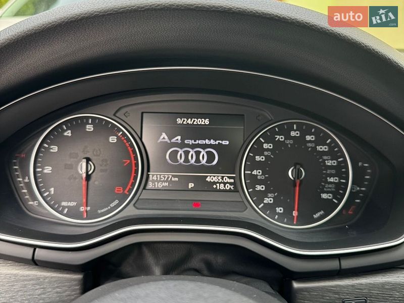 Седан Audi A4 2017 в Івано-Франківську