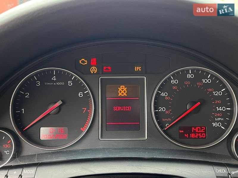 Седан Audi A4 2002 в Білій Церкві
