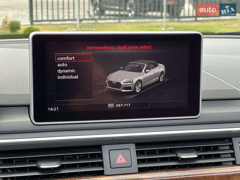 Кабріолет Audi A5 2019 в Ужгороді