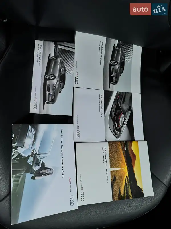 Купе Audi A5 2011 в Львове документ