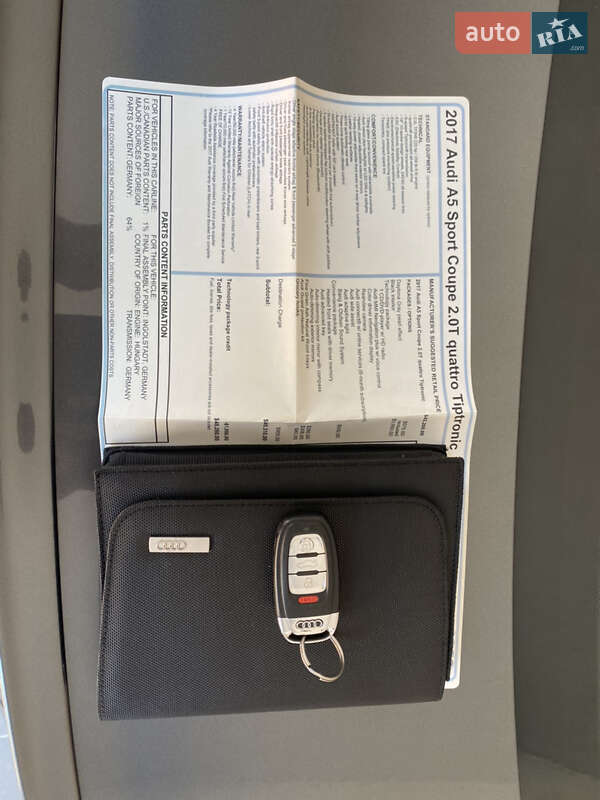 Купе Audi A5 2016 в Луцьку фото 81 Купе Audi A5 2016 в Луцьку