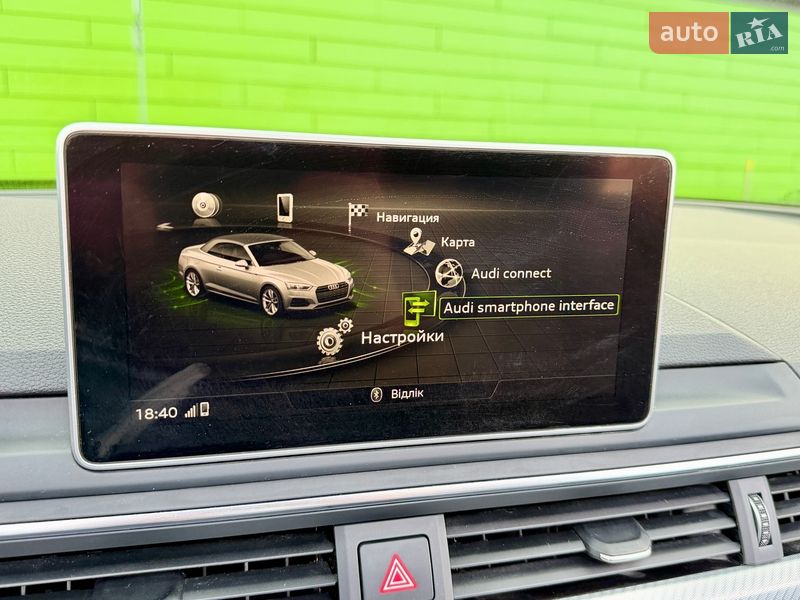 Кабріолет Audi A5 2018 в Києві