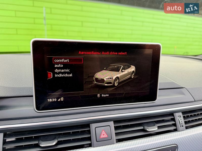 Кабріолет Audi A5 2018 в Києві