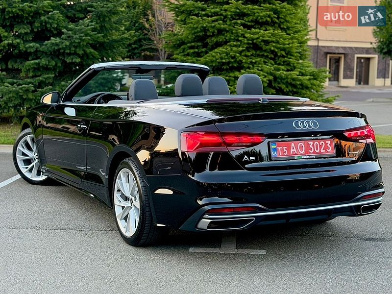 Кабриолет Audi A5 2022 в Киеве фото 28 Кабриолет Audi A5 2022 в Киеве