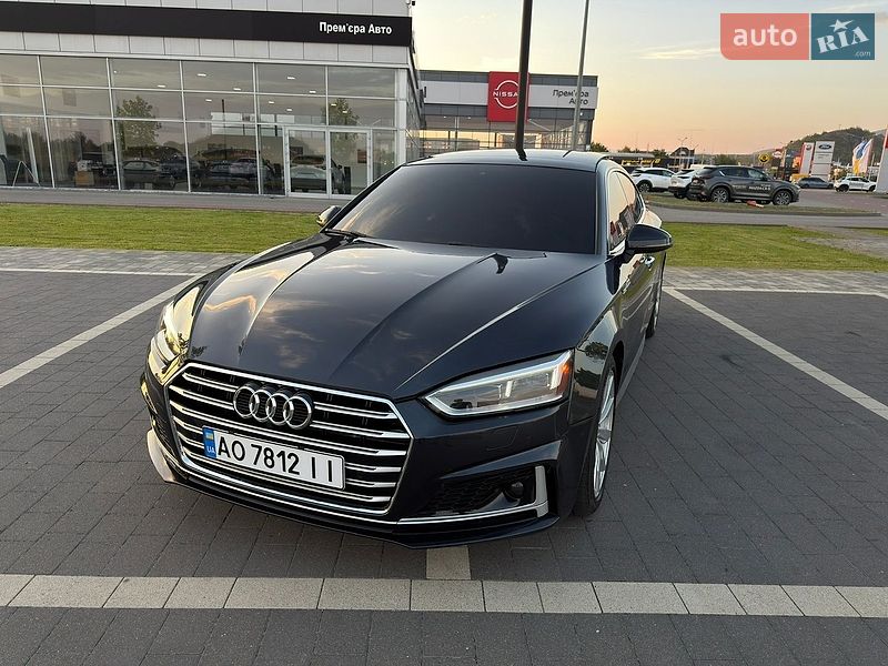Купе Audi A5 2018 в Мукачевому
