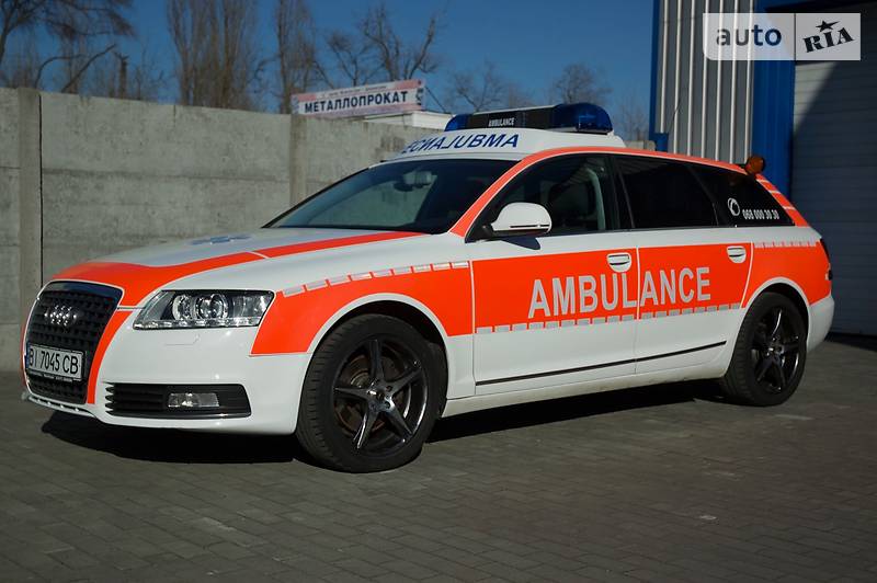 Автомобиль скорой помощи Audi A6 2010 в 