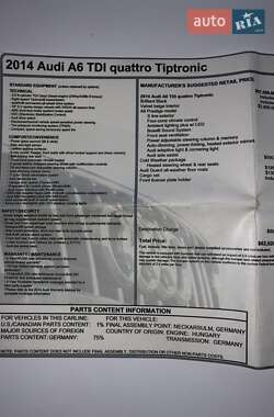 Седан Audi A6 2013 в Одессе