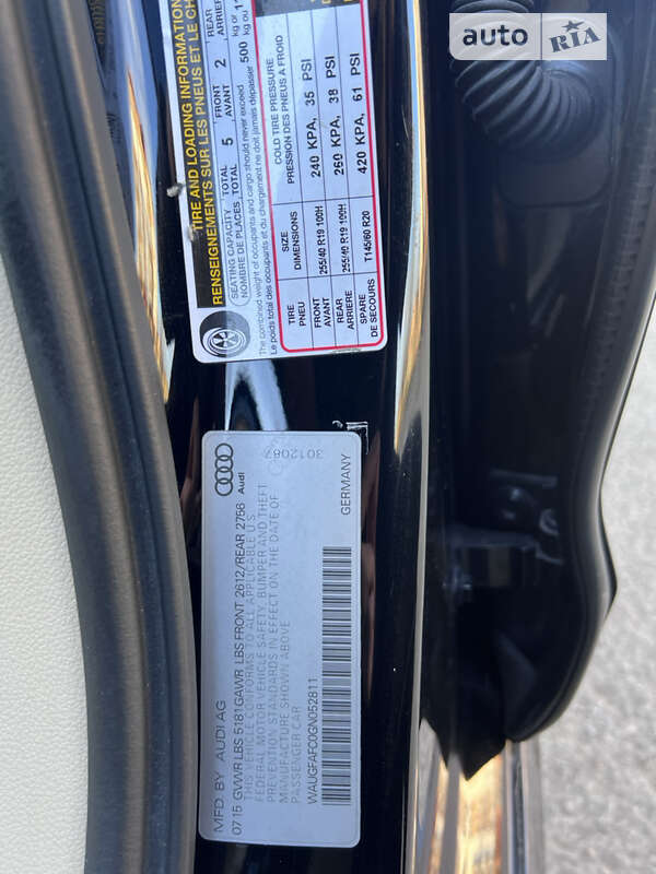 Седан Audi A6 2015 в Ивано-Франковске