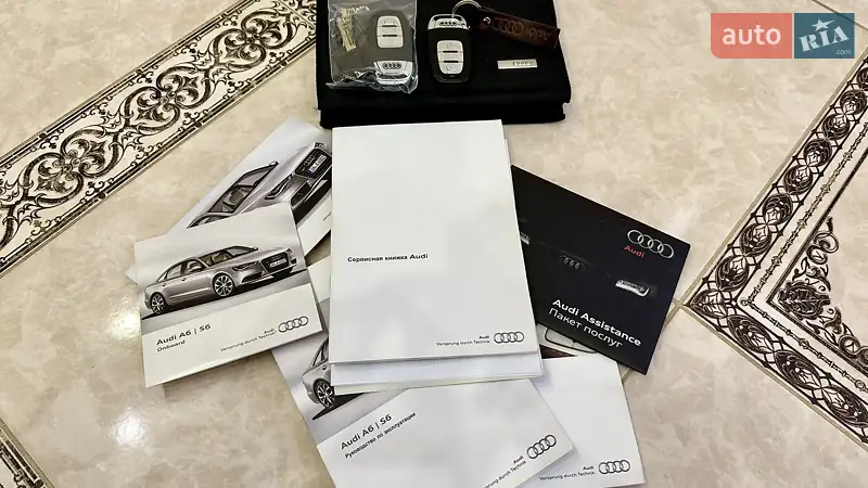 Седан Audi A6 2012 в Одесі документ