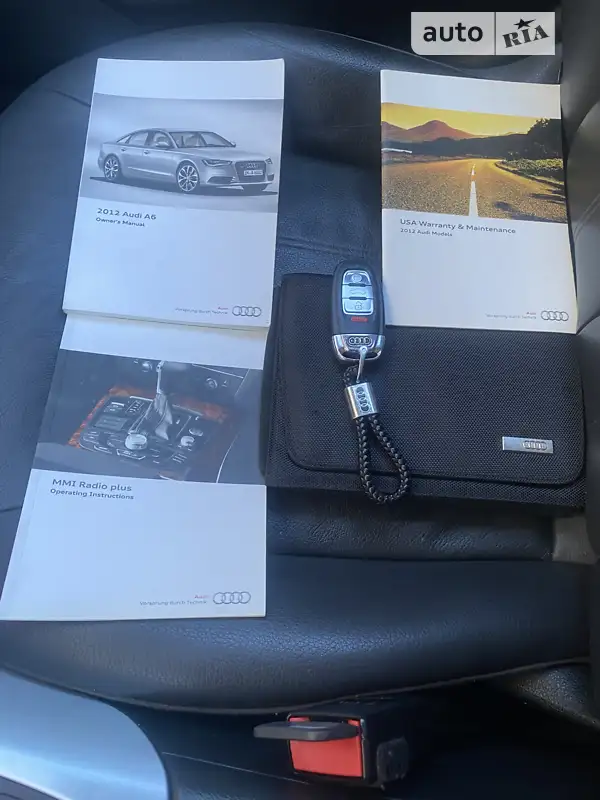 Седан Audi A6 2012 в Ужгороде документ