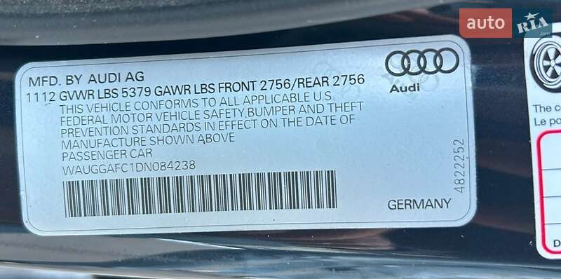 Седан Audi A6 2012 в Києві