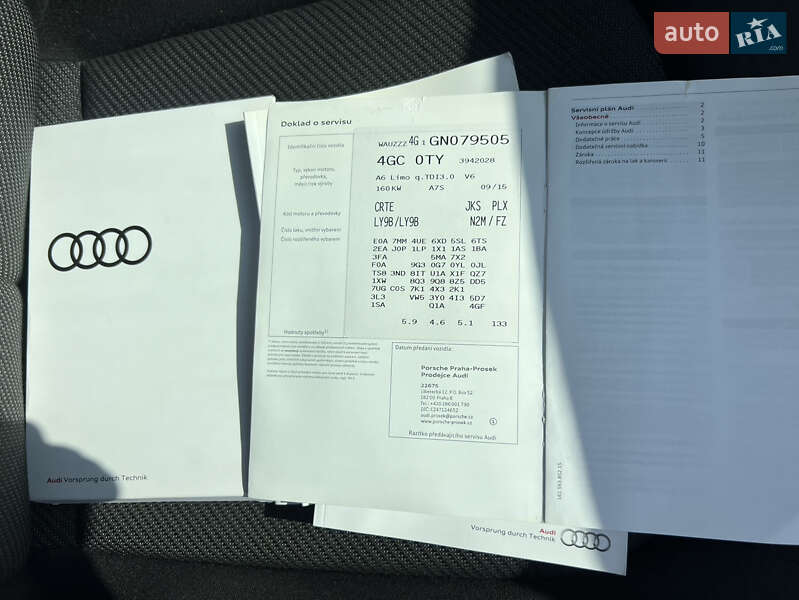 Седан Audi A6 2015 в Ужгороде