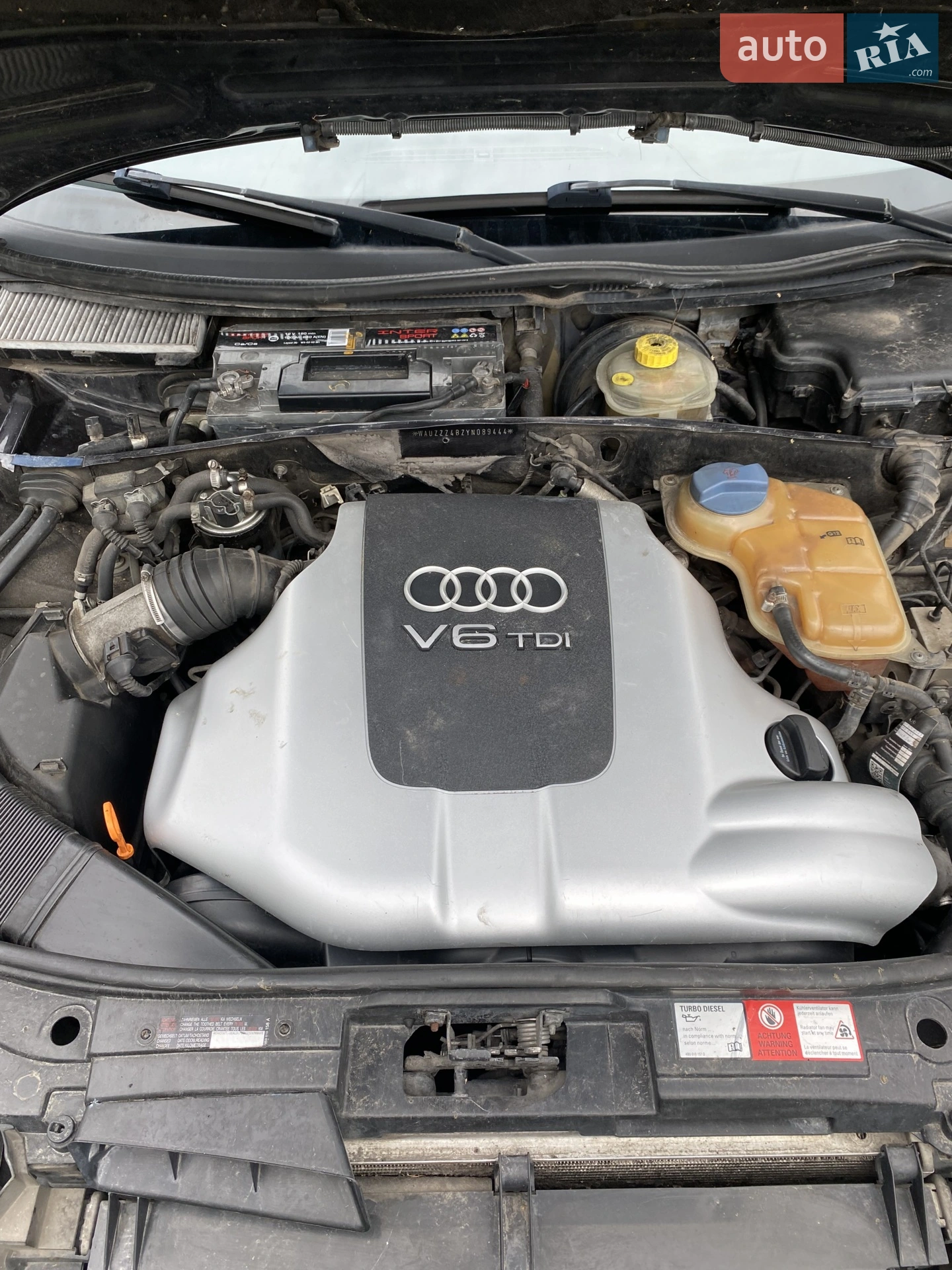 Audi A6 2000 VIN WAUZZZ4BZYN089444 фото оголошення 8 з 9