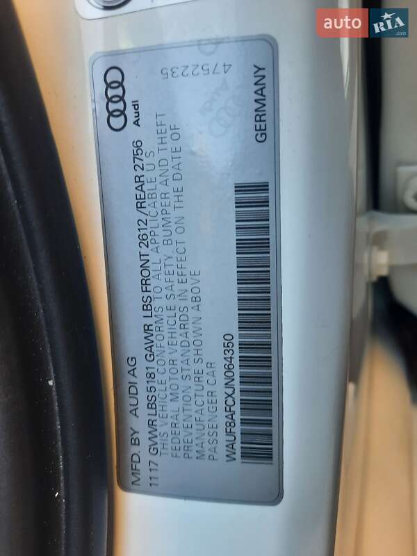 Седан Audi A6 2017 в Дубно