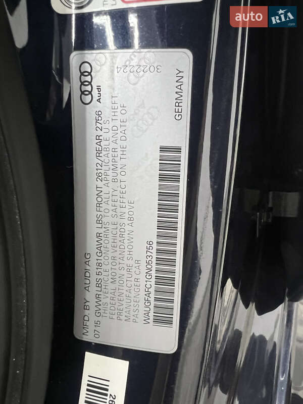 Седан Audi A6 2015 в Одесі