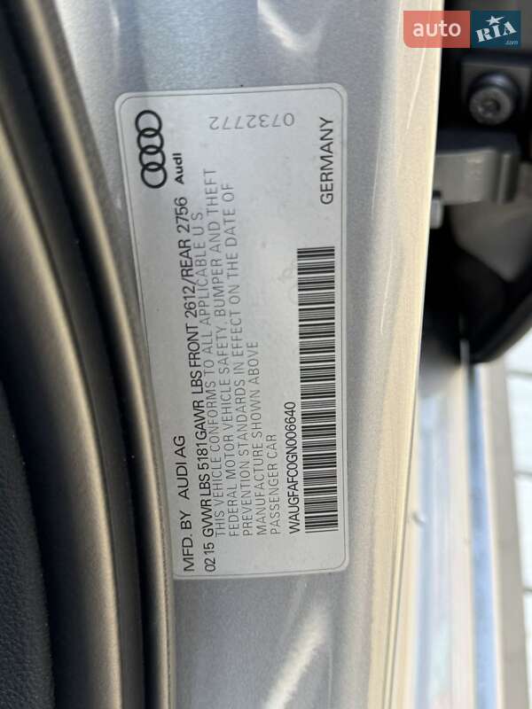 Седан Audi A6 2015 в Дніпрі фото 6 Седан Audi A6 2015 в Дніпрі