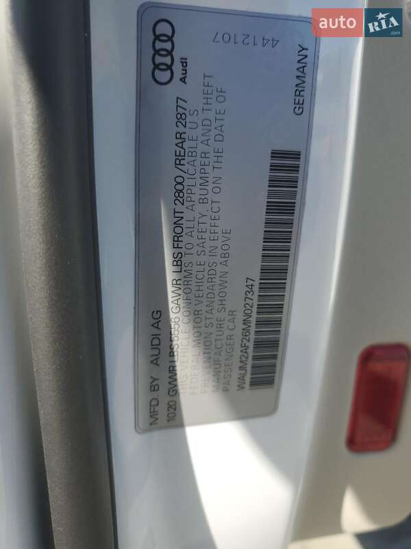 Седан Audi A6 2020 в Киеве