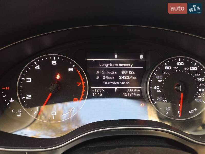 Седан Audi A6 2014 в Дніпрі