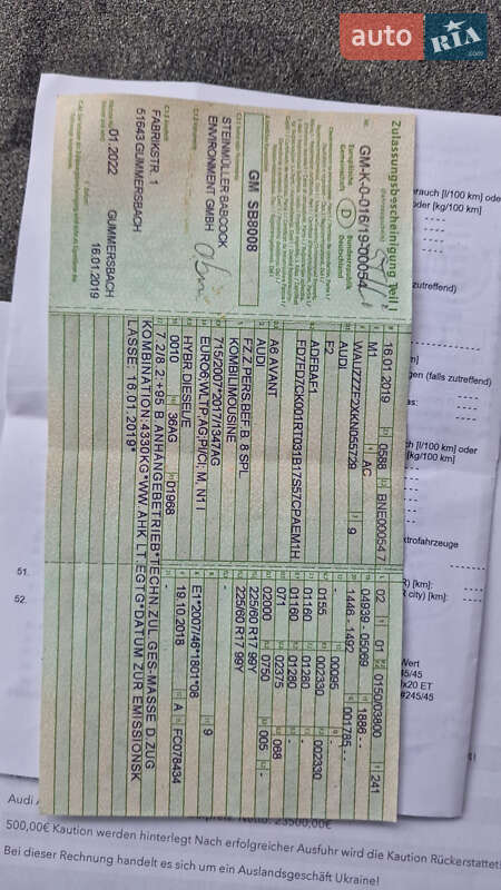 Універсал Audi A6 2018 в Ковелі