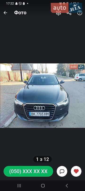 Универсал Audi A6 2012 в Вараше