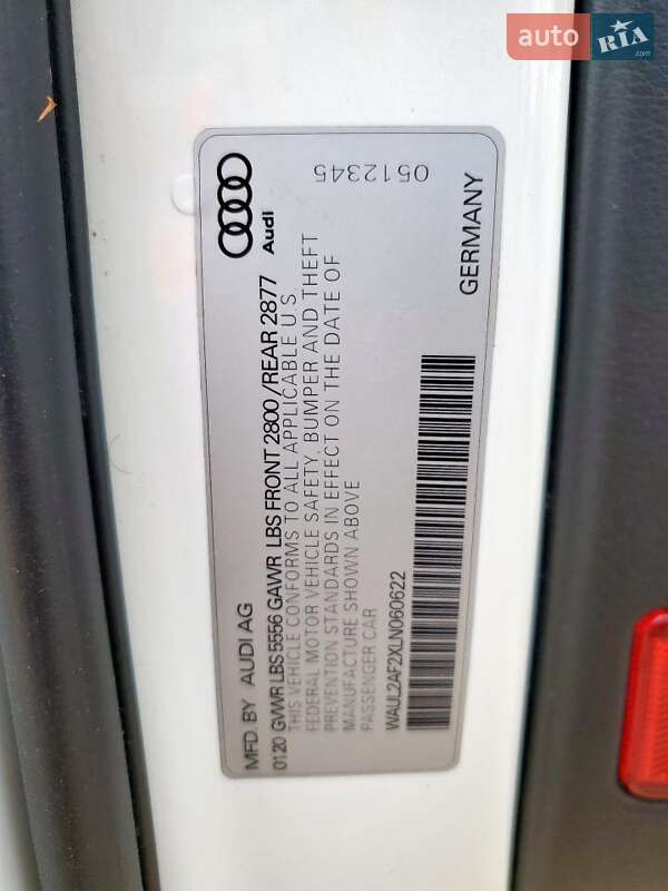 Седан Audi A6 2020 в Киеве