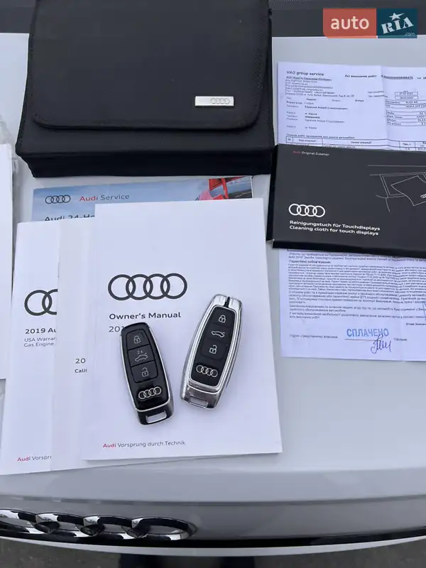 Седан Audi A6 2019 в Виннице документ 2 фото Седан Audi A6 2019 в Виннице документ