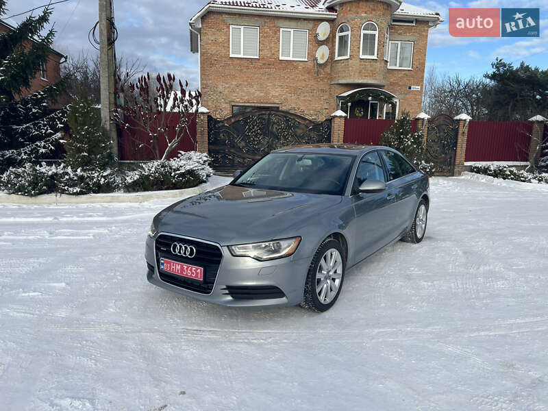 2014 Audi A6, VIN WAUFFAFC8EN113864:plate — фото 1 (autoria)