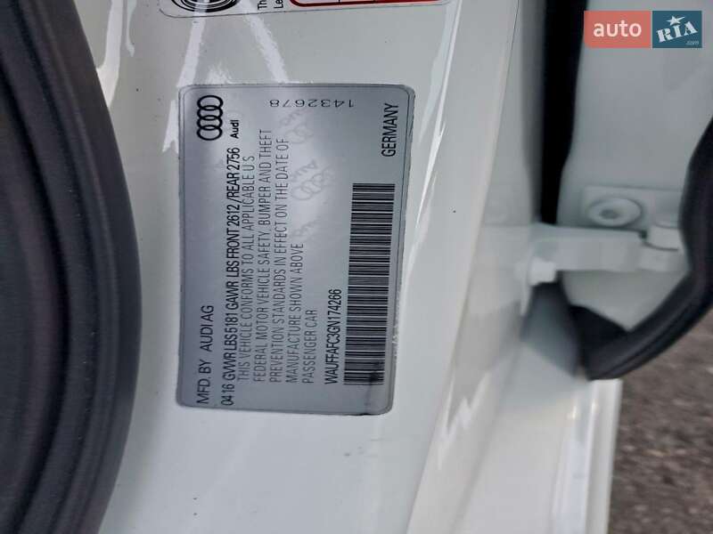 Седан Audi A6 2016 в Полтаве