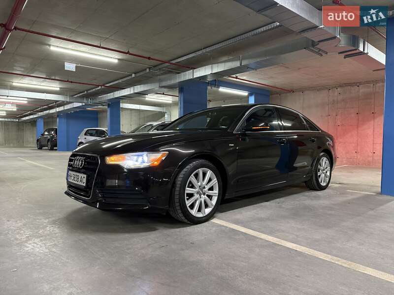 2012 Audi A6, VIN WAUGFAFC9DN084085:plate — фото 1 (autoria)