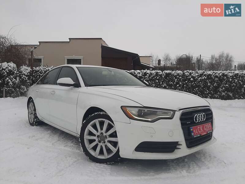 2013 Audi A6, VIN WAUGFAFC1DN106287:plate — фото 1 (autoria)