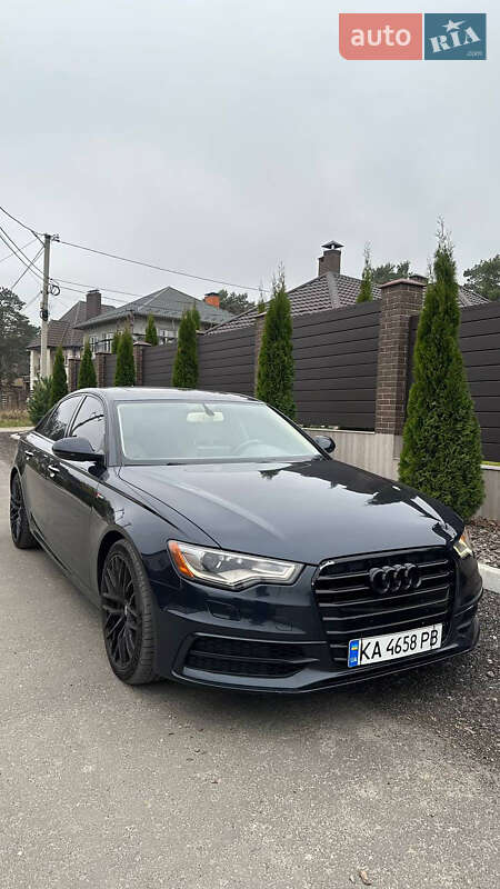 2014 Audi A6, VIN WAUFGAFC9FN019409:plate — фото 1 (autoria)