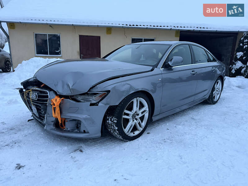 2015 Audi A6, VIN WAUGFAFC9GN100290:plate — фото 1 (autoria)