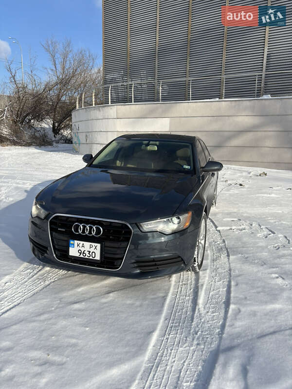 2013 Audi A6, VIN WAUGFAFC6EN051000:plate — фото 1 (autoria)