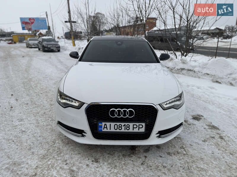 2014 Audi A6, VIN WAUZZZ4G3FN042986:plate — фото 1 (autoria)