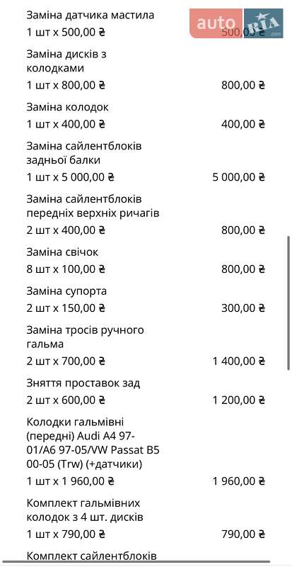 Универсал Audi A6 2000 в Ровно