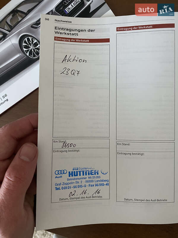 Универсал Audi A6 2012 в Городке