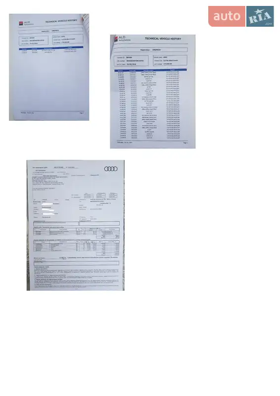Седан Audi A6 2016 в Львове документ