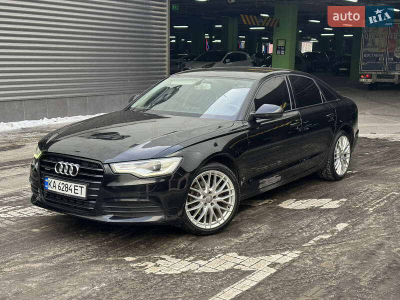 2013 Audi A6, VIN WAUZZZ4G6EN077438:plate — фото 1 (autoria)