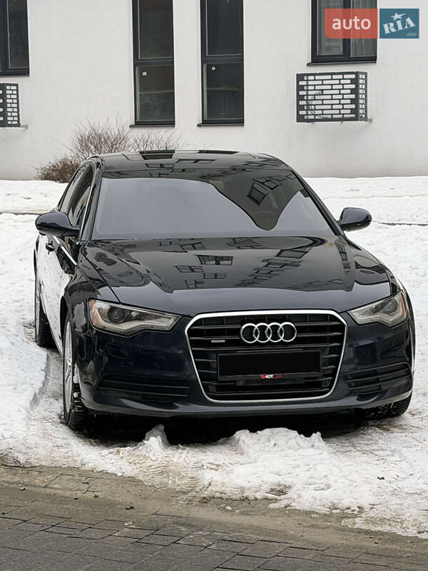 2012 Audi A6, VIN WAUGFAFC6DN068605:plate — фото 1 (autoria)