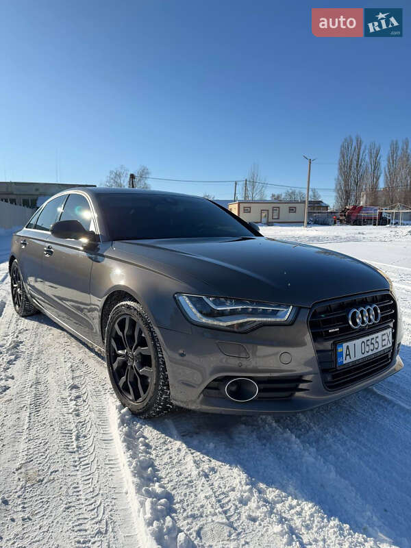 2013 Audi A6, VIN WAUZZZ4G9DN073642:plate — фото 1 (autoria)