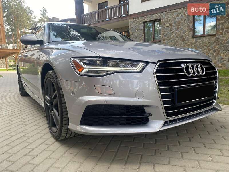 2017 Audi A6, VIN WAUG3AFC7JN021832:plate — фото 1 (autoria)