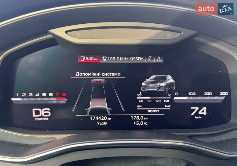 Седан Audi A6 2018 в Киеве