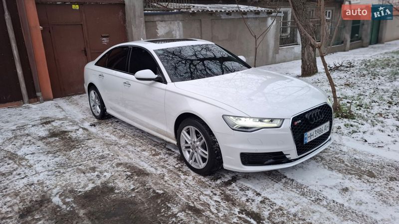 2015 Audi A6, VIN WAUZZZ4G5GN048595:plate — фото 1 (autoria)