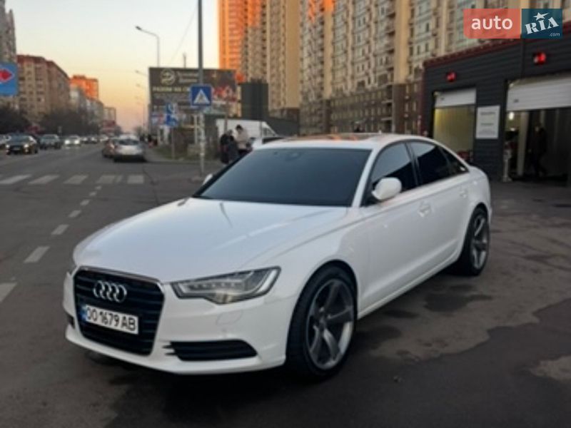 2014 Audi A6, VIN WAUZZZ4G1EN157441:plate — фото 1 (autoria)