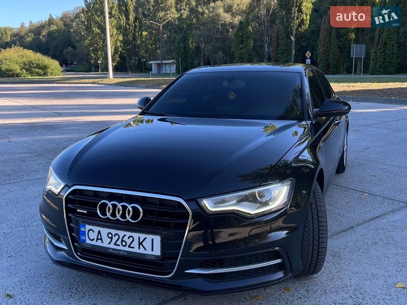2012 Audi A6, VIN WAUGGAFC6DN013116:plate — фото 1 (autoria)