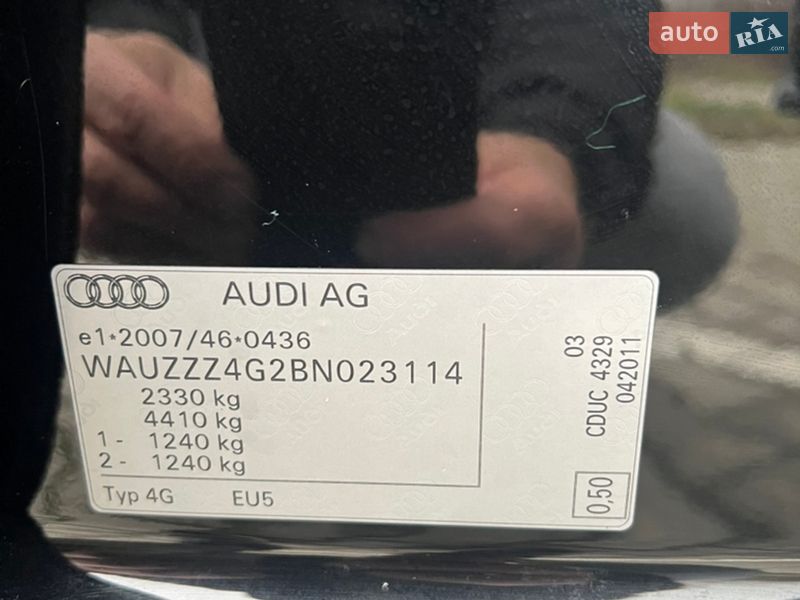 Седан Audi A6 2011 в Львові