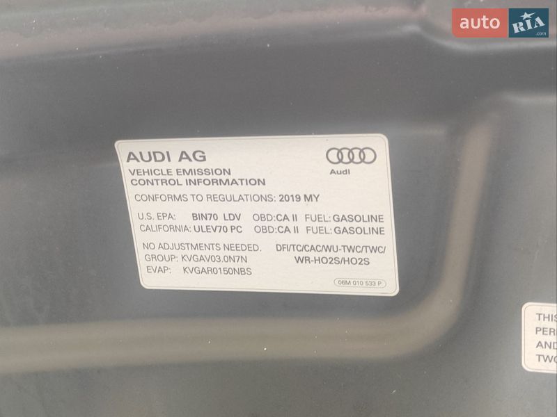 Седан Audi A6 2018 в Запоріжжі