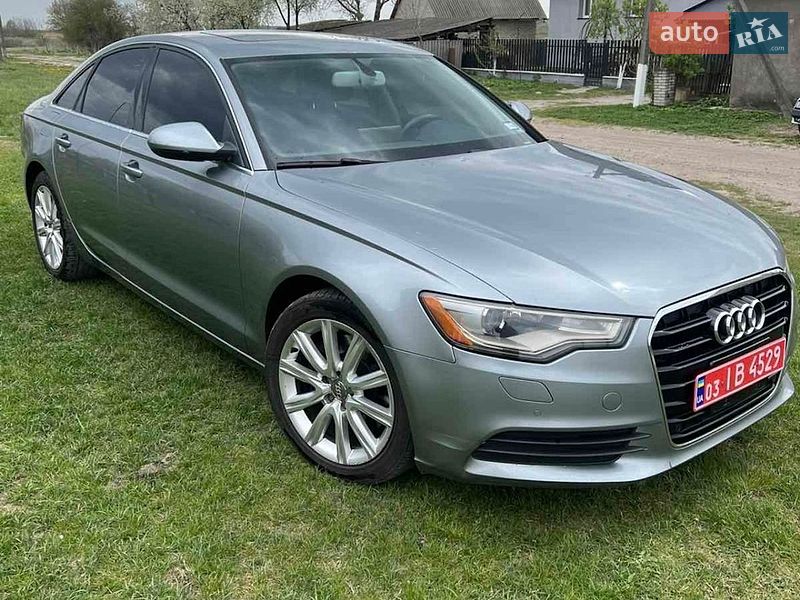 2014 Audi A6, VIN WAUDFAFCXEN159221:plate — фото 1 (autoria)